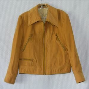 Vintage Schiesser Trucker Corduroy Quilted Jacket Zip Up Size 48